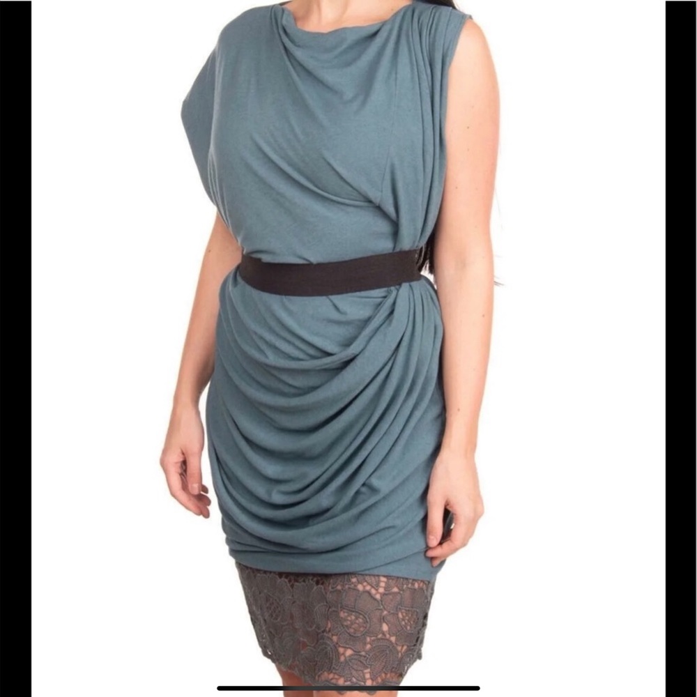 ALYSI Jersey Belted Dresses